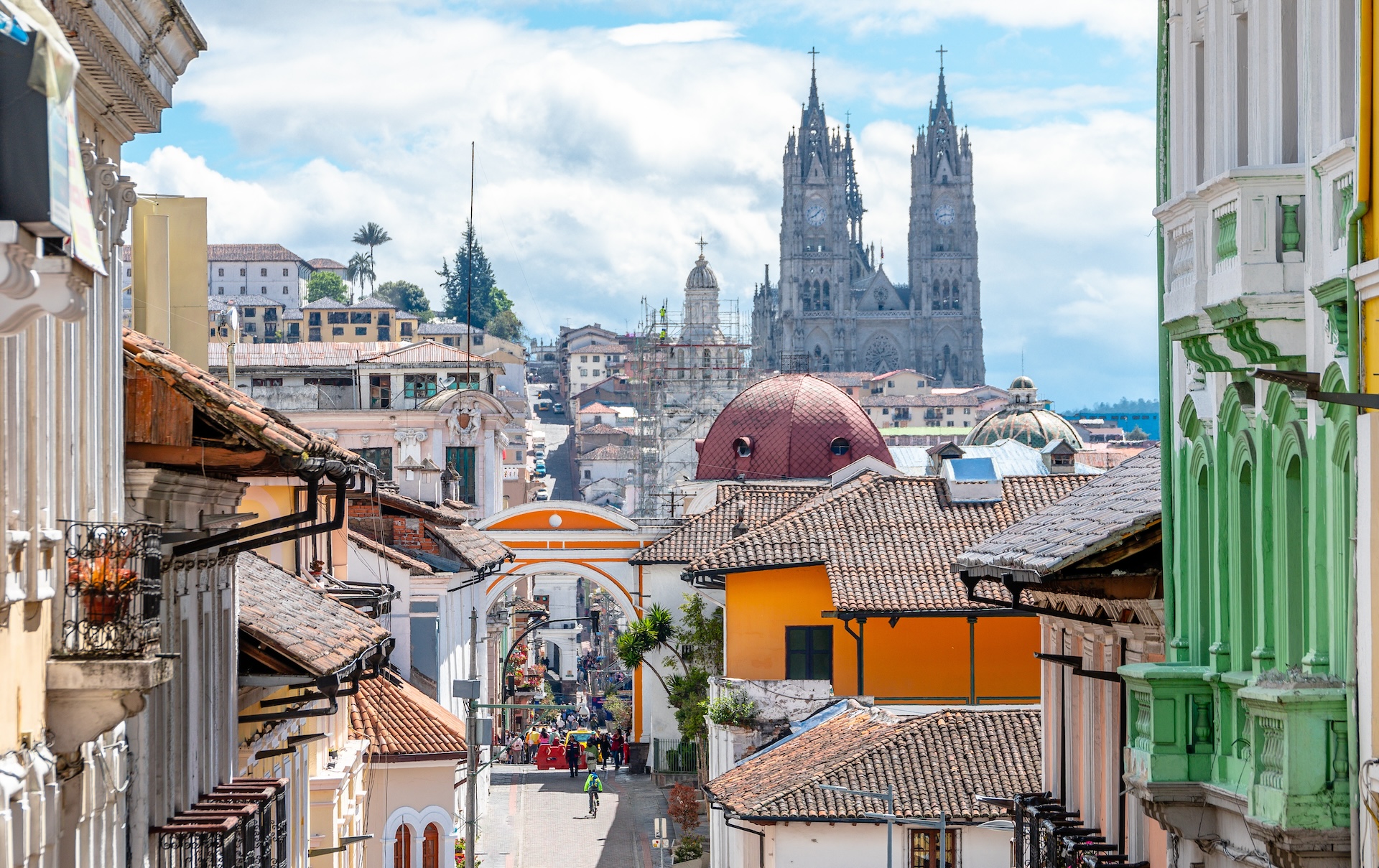 Old Town Quito Ecuador