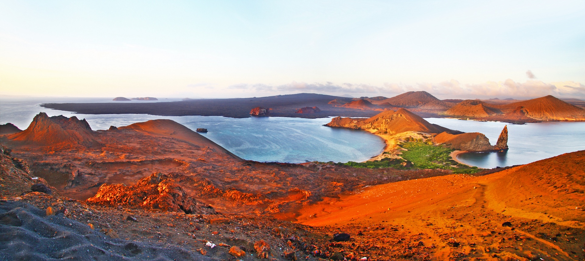 Pinnacle Rock in the Galapagos